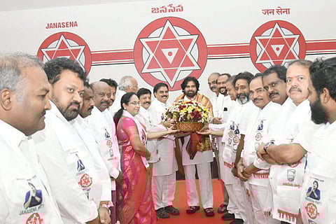 Janasena Legislative Party meeting
